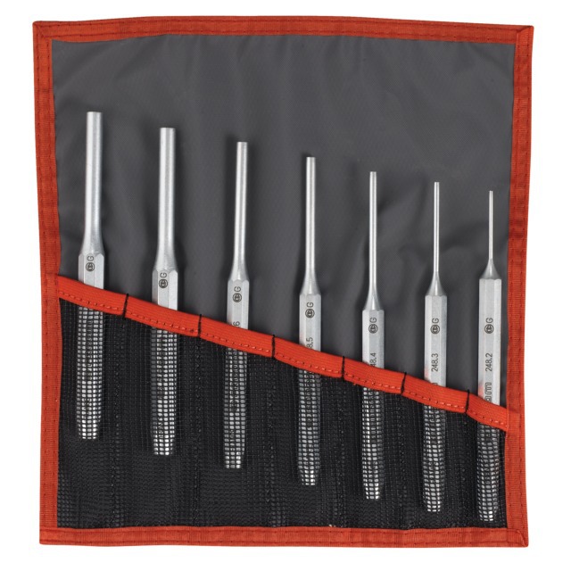 Chasse Goupilles Monobloc Long Trousse de 7 Pieces référence fournisseur 261803